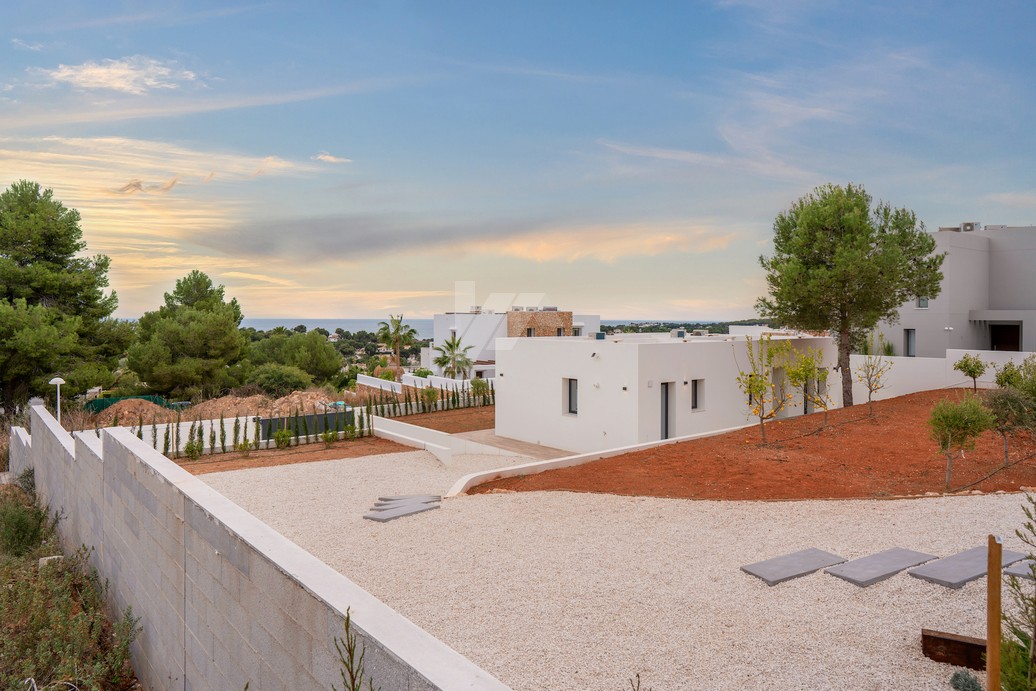 Villa met zeezicht in Moraira, Costa Blanca.